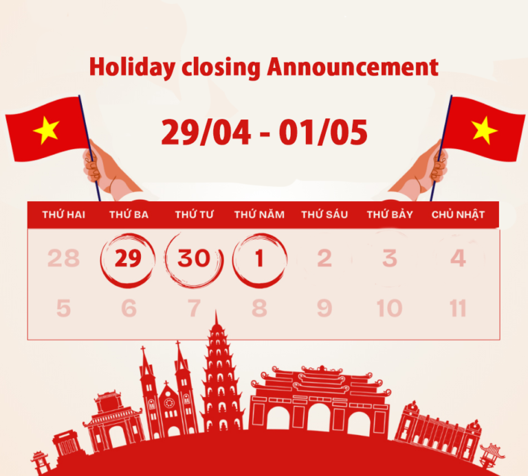 Holiday Announcement